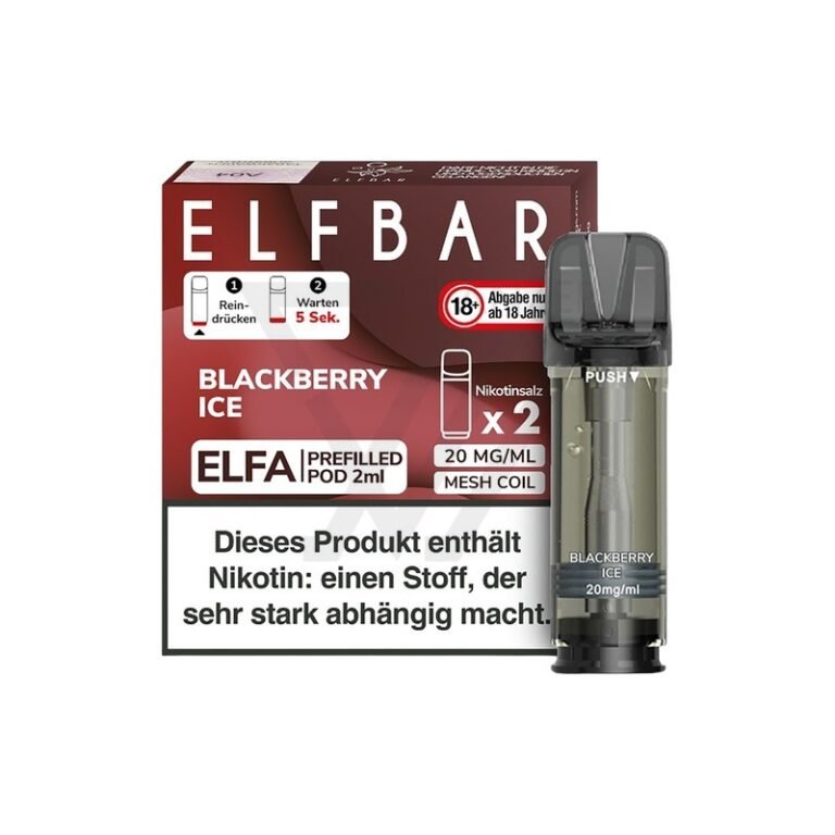 Elfbar 800 Blackberry Ice Einweg Vape kaufen