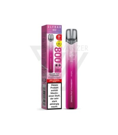 Elfbar 800 Dragon Fruit Strawberry Einweg Vape kaufen