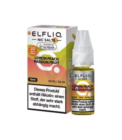 Elfliq Nikotinsalz Liquid Lemon Peach Passion Fruit - 20mg kaufen