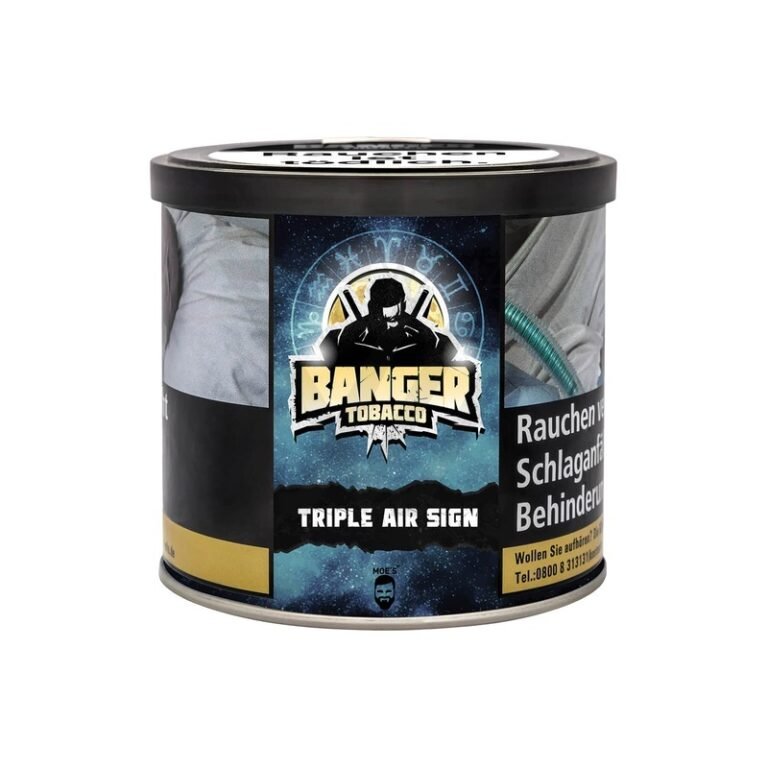 Banger Tobacco Triple Air Sign Shisha Tabak - 200g kaufen