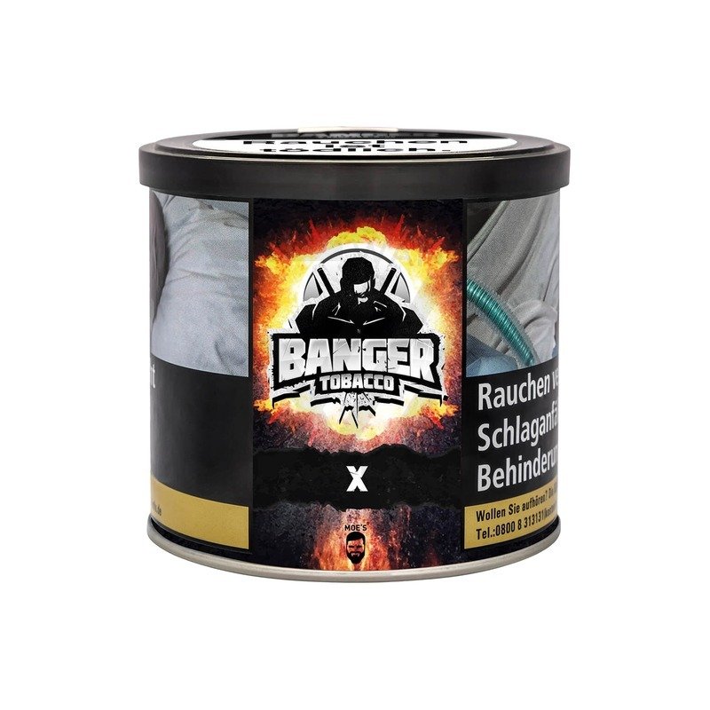 6054-banger-tobacco-200g-x Banger Tobacco X Shisha Tabak - 200g kaufen