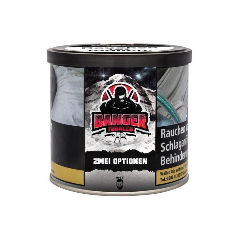 Banger Tobacco Zwei Optionen Shisha Tabak - 200g kaufen