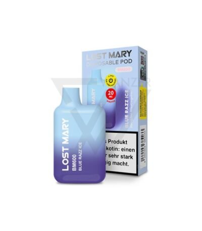 LostMary BM600 Vape Blue Razz ICE Einweg Vape kaufen