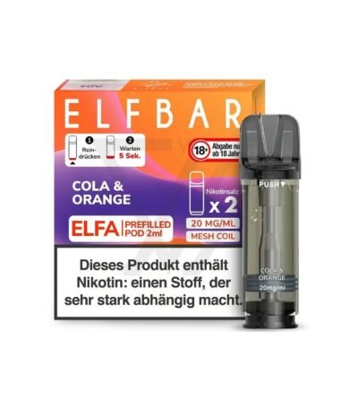 Elfa Pod System Prefilled Pod - Cola & Orange kaufen