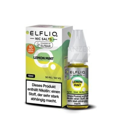 Elfliq Nikotinsalz Liquid 10mg - Lemon Mint kaufen