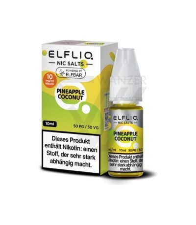 Elfliq Nikotinsalz Liquid 10mg - Pineapple Coconut kaufen