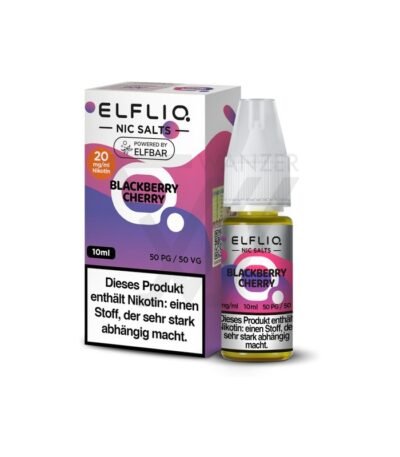 Elfliq Nikotinsalz Liquid 20mg - Blackberry Cherry kaufen