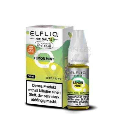 Elfliq Nikotinsalz Liquid 20mg - Lemon Mint kaufen