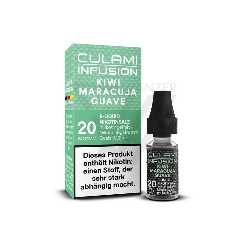 6453-culami-infusion-e-liquid-nicsalt-20mg-kiwi-maracuja-guave_1 Culami Infusion E-Liquid NicSalt 20mg - Kiwi Maracuja Guave kaufen