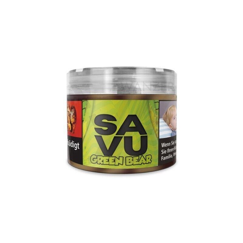 3301-savu-75g-green-bear_3 Savu Green Bear Shisha Tabak - 75g kaufen