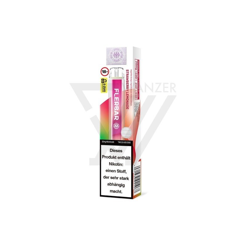 4422-flerbar-vape-strawberry-lemonade_3 Flerbar Strawberry Lemonade Einweg Vape kaufen