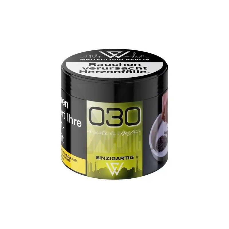 4503-030-made-in-berlin-180g-einzigartig 030 Einzigartig Shisha Tabak - 180g kaufen