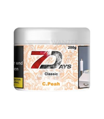 7 Days C.Peach Shisha Tabak - 200g kaufen