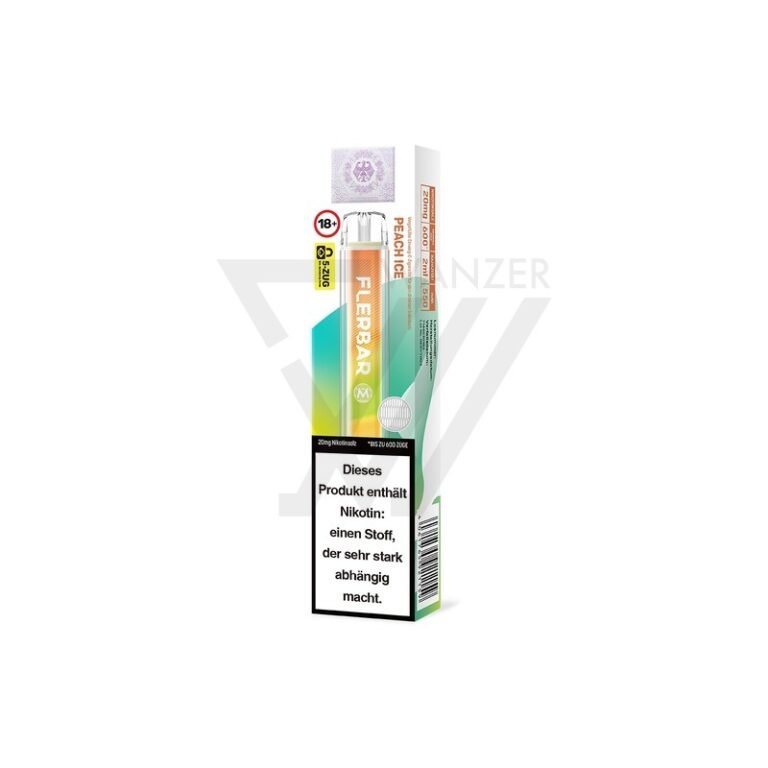 Flerbar Peach ICE Einweg Vape kaufen