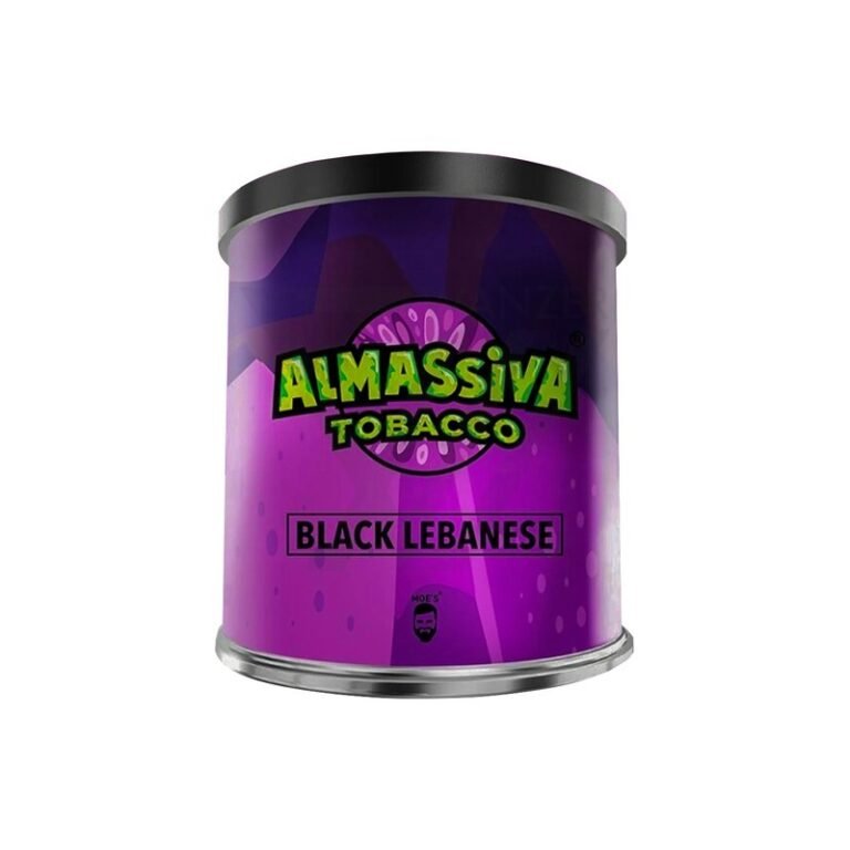 Al Massiva Black Lebanese Shisha Tabak - 200g kaufen