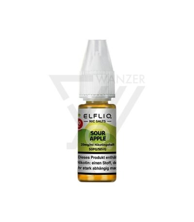 Elfliq Nikotinsalz Liquid Sour Apple - 20mg kaufen