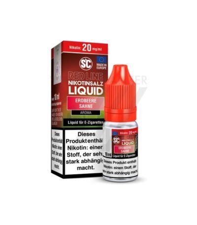 Red Line Liquid - Erdbeere Sahne - 10ml 10mg kaufen