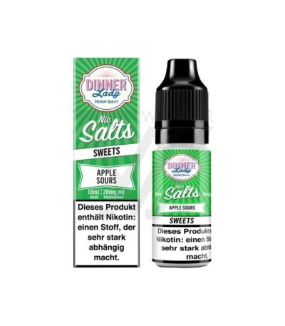 DinnerLady Liquid NikSalt Apple Sours - 20mg kaufen
