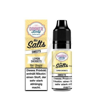DinnerLady Liquid NikSalt Lemon Sherbets - 20mg kaufen